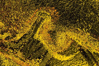 Kırmızı sarı ve siyah renkli kirli duvar, desenli arka plan.