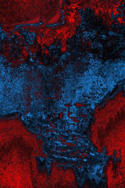 Dökülen boya paslı metal dokusu