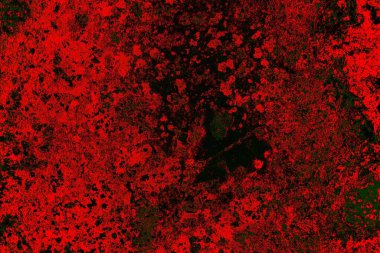 Dökülen boya paslı metal dokusu