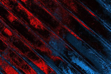 Çizik ve çatlaklarla metal doku