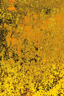 Kırmızı sarı ve siyah renkli kirli duvar, desenli arka plan. 