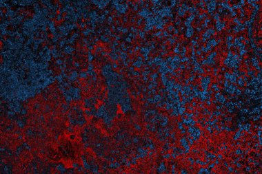 Dökülen boya paslı metal dokusu