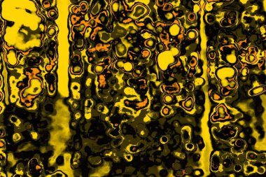 Kırmızı sarı ve siyah renkli kirli duvar, desenli arka plan.