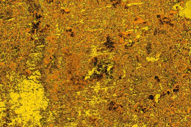 Kırmızı sarı ve siyah renkli kirli duvar, desenli arka plan.