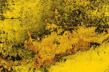 Kırmızı sarı ve siyah renkli kirli duvar, desenli arka plan.