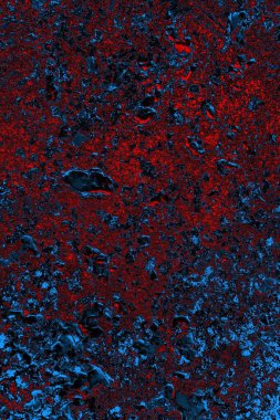 Dökülen boya paslı metal dokusu