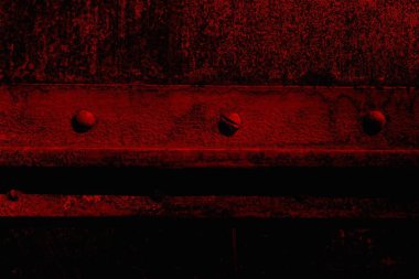 Çizik ve çatlaklarla metal doku