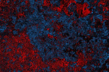 Dökülen boya paslı metal dokusu