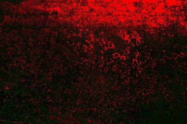 Çizik ve çatlaklarla metal doku