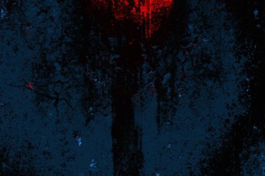 Çizik ve çatlaklarla metal doku