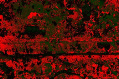 Çizik ve çatlaklarla metal doku