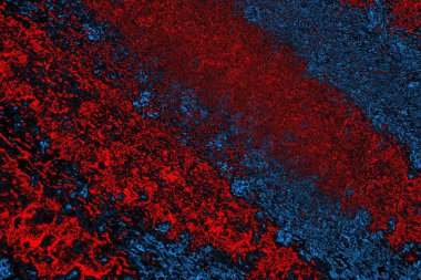 Çizik ve çatlaklarla metal doku