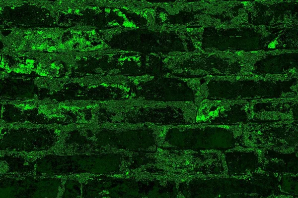 抽象的绿色和黑色纹理和背景 复制空间壁纸 — 图库照片