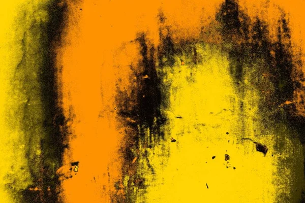 Kırmızı sarı ve siyah renkli kirli duvar, desenli arka plan.