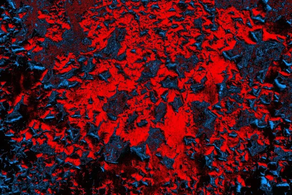 Dökülen boya paslı metal dokusu