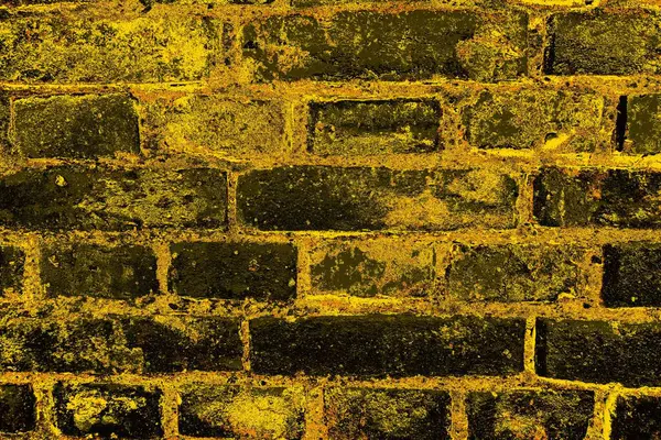 Crimson Yellow Dan Black Colored Grungy Wall Bertekstur Latar Belakang — Stok Foto