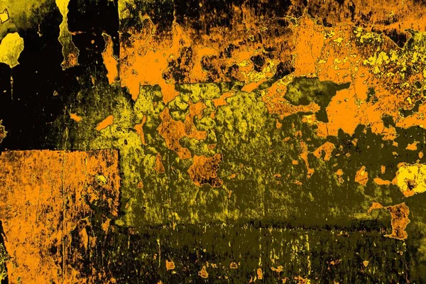 Parete Grungy Colore Giallo Cremisi Nero Sfondo Strutturato — Foto Stock