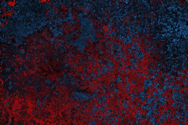 Dökülen boya paslı metal dokusu