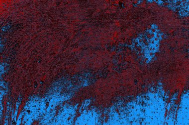 Çizik ve çatlaklarla metal doku