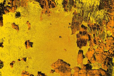 Kırmızı sarı ve siyah renkli kirli duvar, desenli arka plan.