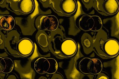 Kırmızı sarı ve siyah renkli kirli duvar, desenli arka plan.