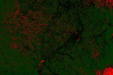 Çizik ve çatlaklarla metal doku