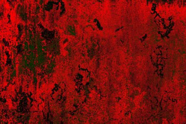 Dökülen boya paslı metal dokusu