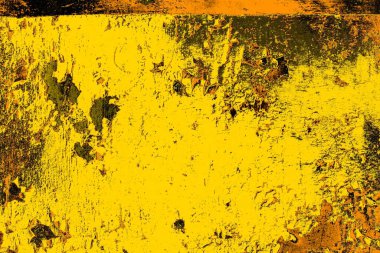 Kırmızı sarı ve siyah renkli kirli duvar, desenli arka plan.