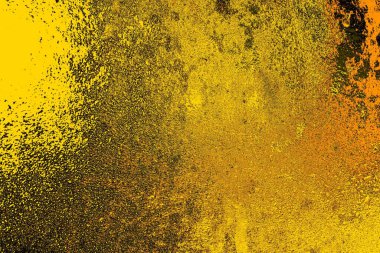 Kırmızı sarı ve siyah renkli kirli duvar, desenli arka plan.