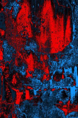 Dökülen boya paslı metal dokusu