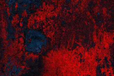 Çizik ve çatlaklarla metal doku