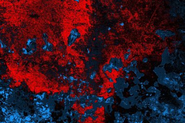 Çizik ve çatlaklarla metal doku