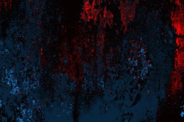 Çizik ve çatlaklarla metal doku