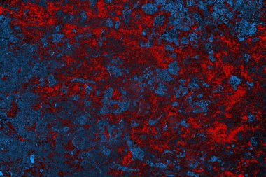 Çizik ve çatlaklarla metal doku