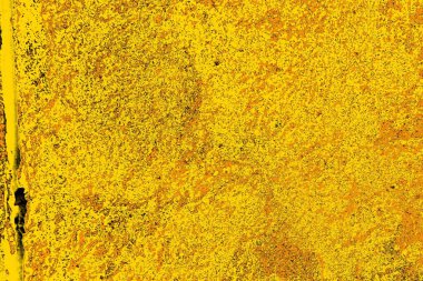 Kırmızı sarı ve siyah renkli kirli duvar, desenli arka plan.