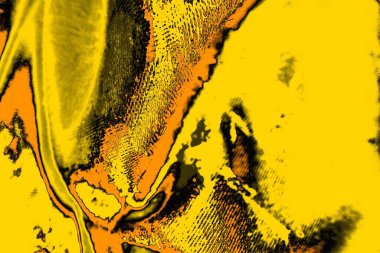 Kırmızı sarı ve siyah renkli kirli duvar, desenli arka plan.