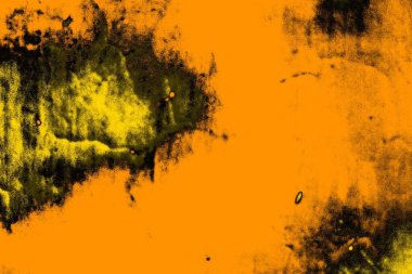 Kırmızı sarı ve siyah renkli kirli duvar, desenli arka plan.