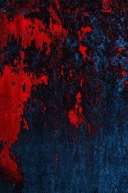 Çizik ve çatlaklarla metal doku