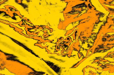 Kırmızı sarı ve siyah renkli kirli duvar, desenli arka plan.