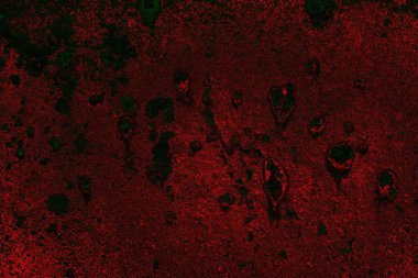 Çizik ve çatlaklarla metal doku