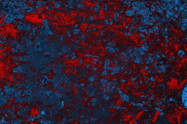 Çizik ve çatlaklarla metal doku