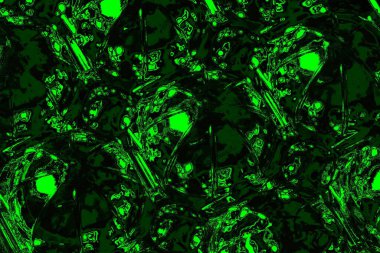 Yeşil ve siyah doku ve arkaplan, boşluğu kopyala