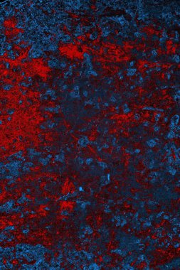 Çizik ve çatlaklarla metal doku