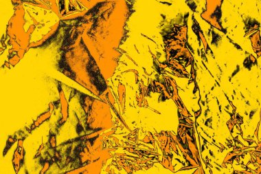 Kırmızı sarı ve siyah renkli kirli duvar, desenli arka plan.