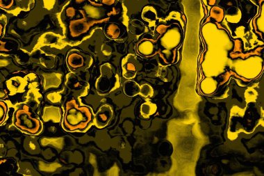 Kırmızı sarı ve siyah renkli kirli duvar, desenli arka plan. 