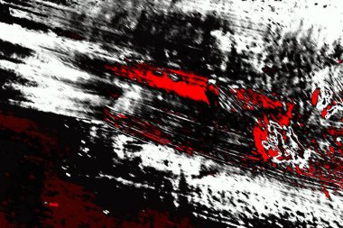 Kırmızı ve siyah renkli grungy duvar, desenli arka plan