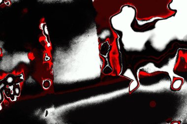 Kırmızı ve siyah renkli grungy duvar, desenli arka plan