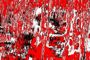 Kırmızı ve siyah renkli grungy duvar, desenli arka plan