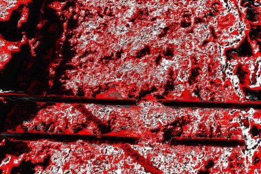 Kırmızı ve siyah renkli grungy duvar, desenli arka plan