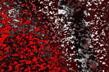 Kırmızı ve siyah renkli grungy duvar, desenli arka plan
